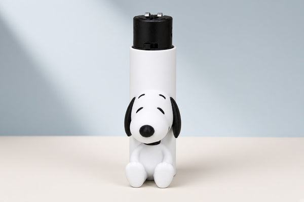 Beyaz Köpek Figürlü Tekli Çakmak – Model 025